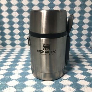 STANLEY Adventure All in One Food Jar Integrated Spork Stainless Steel 18Oz